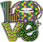 Mardi Gras DTF343