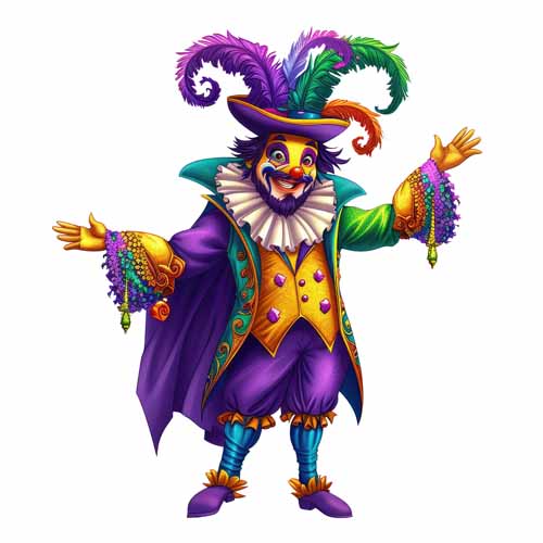 Mardi Gras DTF345