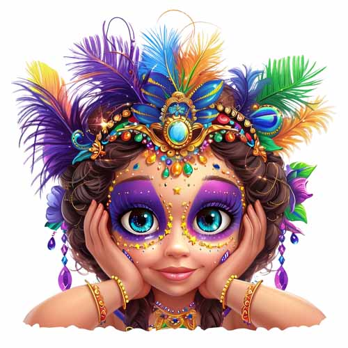 Mardi Gras DTF386