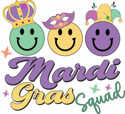 Mardi Gras DTF393