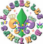 Mardi Gras DTF395