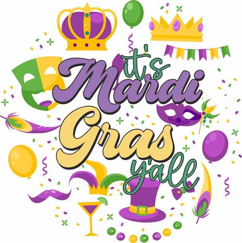Mardi Gras DTF402