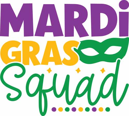 Mardi Gras DTF405