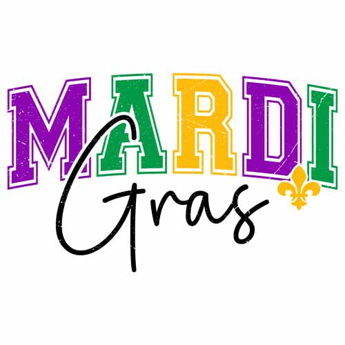 Mardi Gras DTF407