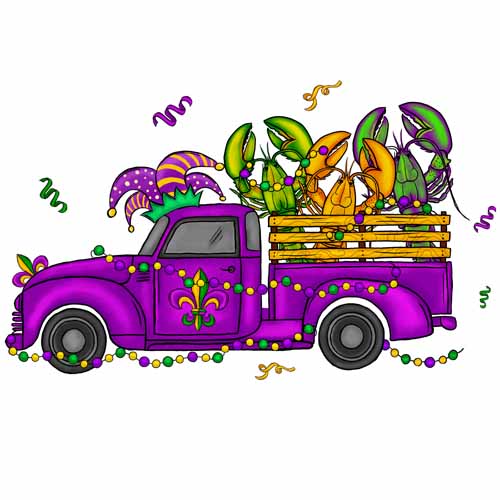 Mardi Gras DTF410