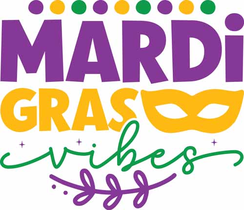 Mardi Gras DTF411