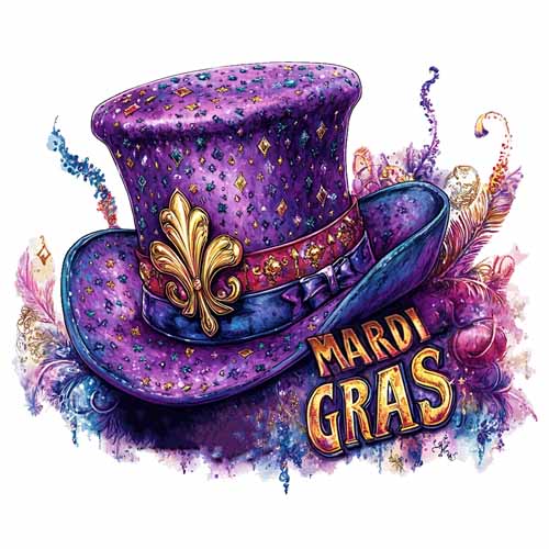 Mardi Gras DTF412