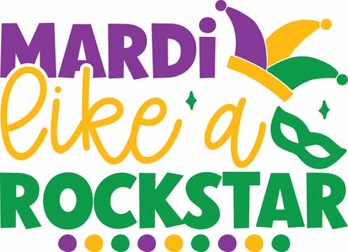 Mardi Gras DTF414