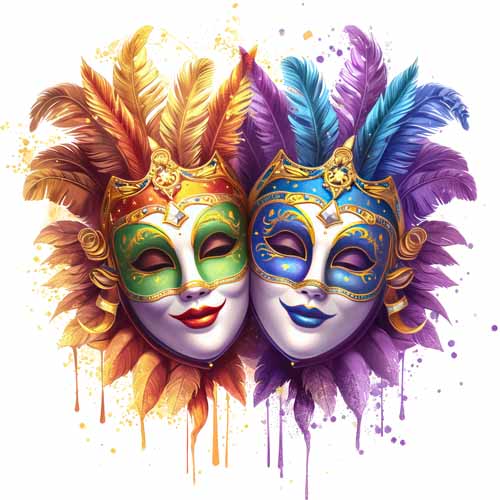 Mardi Gras DTF419