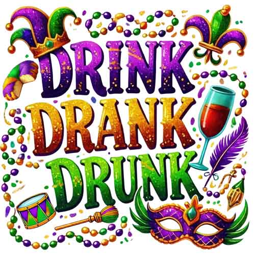 Mardi Gras DTF42