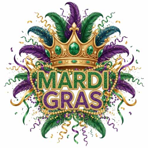 Mardi Gras DTF427