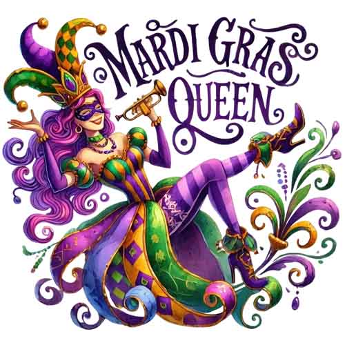 Mardi Gras DTF46