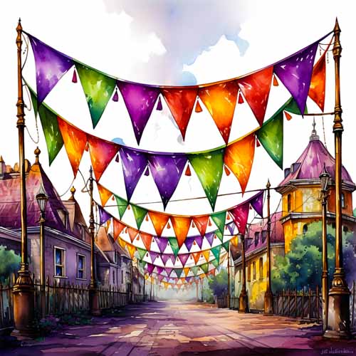 Mardi Gras DTF499