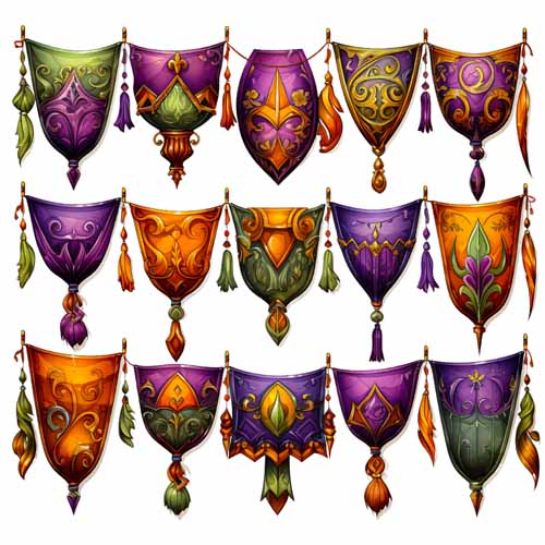 Mardi Gras DTF505