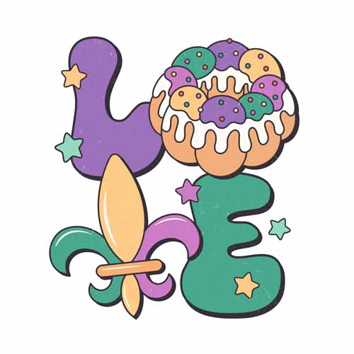 Mardi Gras DTF531
