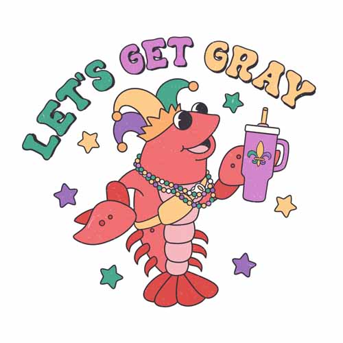Mardi Gras DTF533
