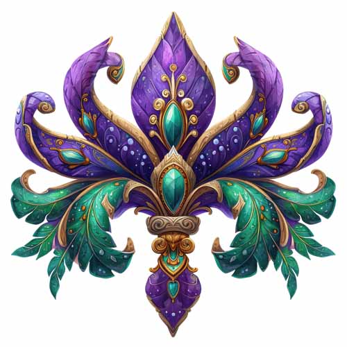 Mardi Gras DTF545