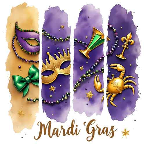 Mardi Gras DTF6