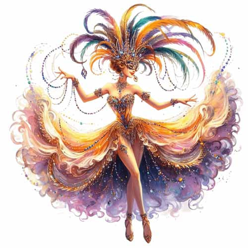 Mardi Gras DTF60
