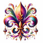 Mardi Gras DTF64